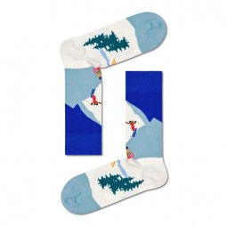Happy Socks - Downhill Skiing Sock maat 36-40 (DSS01-6300)