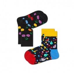 Happy Socks - 2-Pack fruit maat 12-24 maanden (KCHE02-9002)