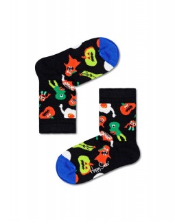 Happy Socks - Kids Halloween Monster Sock maat 2-3 jaar (KHAP0-9300)