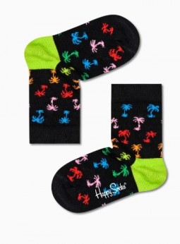 Happy Socks - Kids Palm Sock maat 2-3 jaar (KPLM01-9300)
