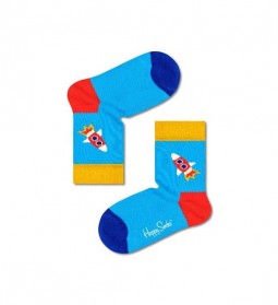 Happy Socks - Kids Rocket Sock maat 2-3 jaar (KROK01-6000)