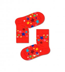 Happy Socks - Kids Star Sock maat 12-24 maanden (KSTS01-4300)